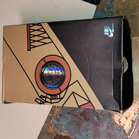 Nike Air Force One's. Nola Gumbo. Worn twice. OG BOX. Men's size 14 - Picture 3 of 16